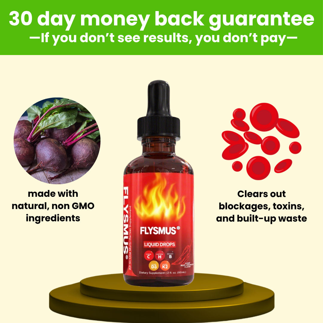 Flysmus® Cayenne Pepper Blood Pressure Support