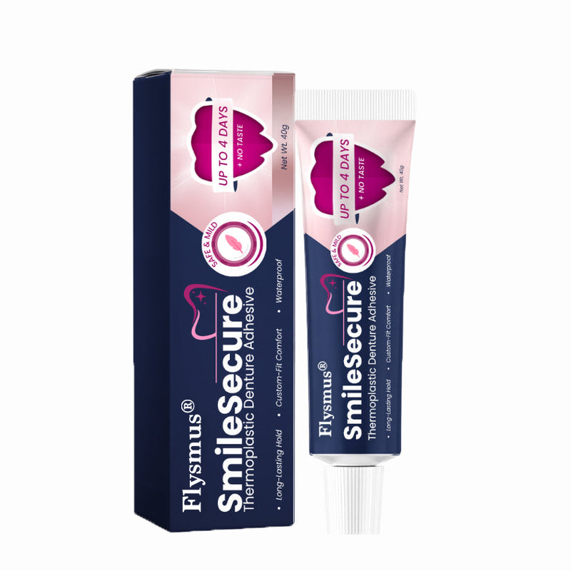 Flysmus® SmileSecure Thermoplastic Denture Adhesive