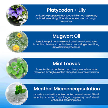 🔥【Official Store】Flysmus® DoubleNano COPD Relief Patch (💝 Cough, wheezing, shortness of breath, sputum, stuffy nose, bronchitis, bronchitis, allergy symptoms, lung discomfort🫁）