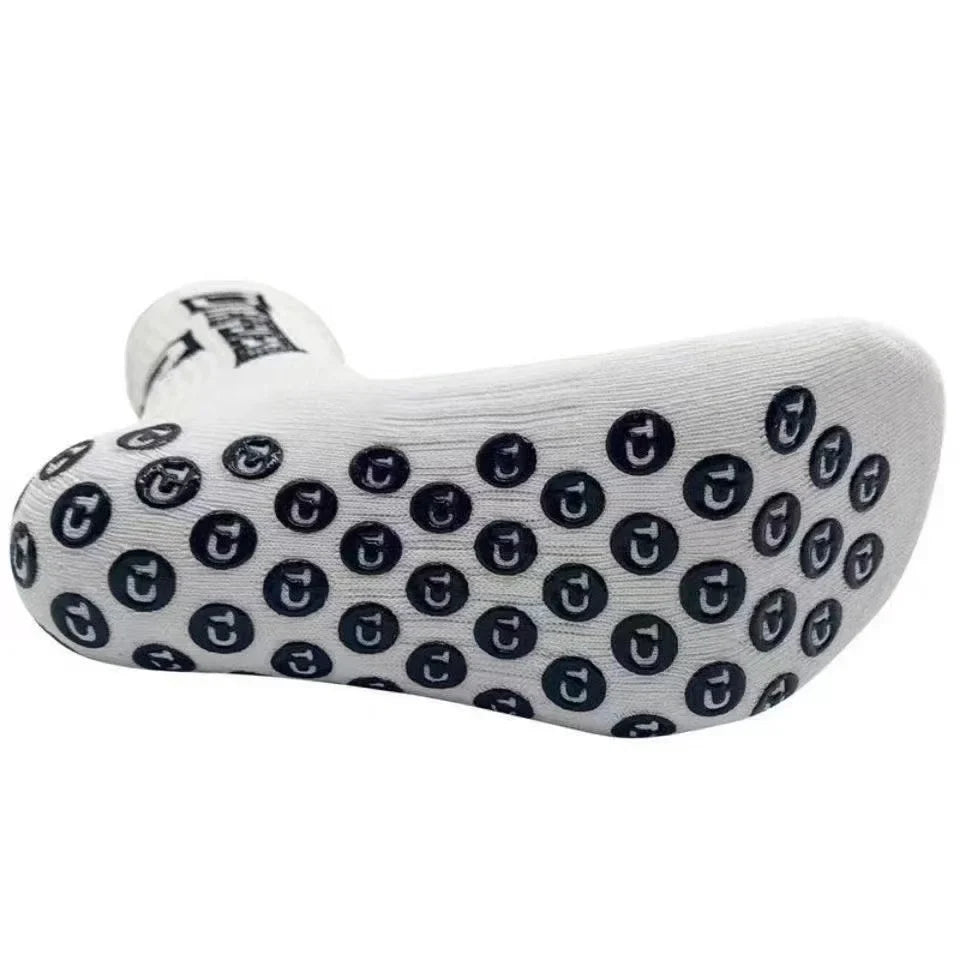 6 pairs of football socks sports socks men's mid-calf socks silicone non-slip dot socks basketball yoga socks