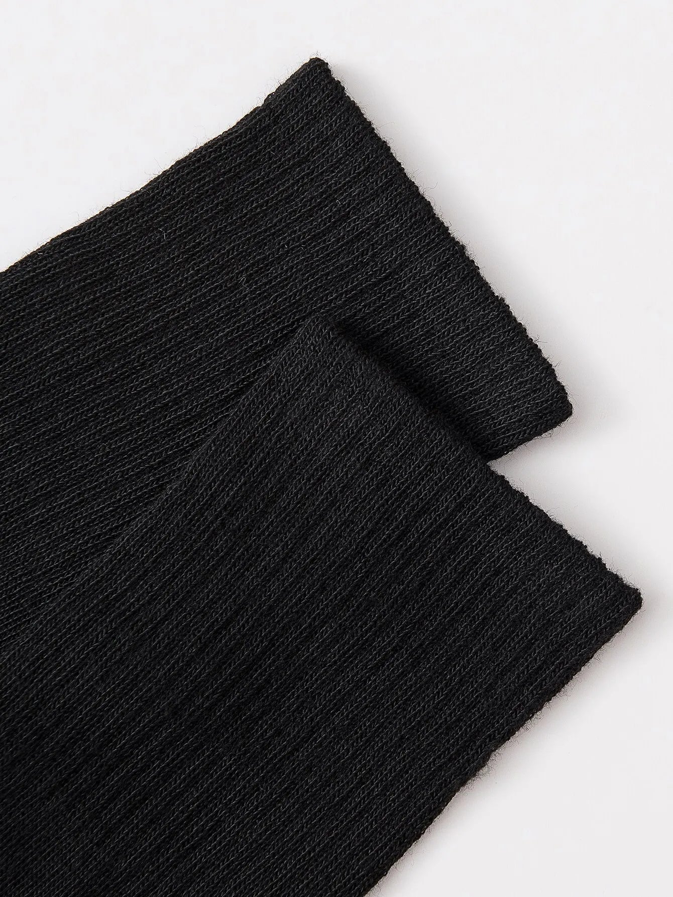 6/12 Pairs Middle Tube Socks For Men And Women Solid Colour In White and Black Fashion Sweat Absorption Breathable and Casual