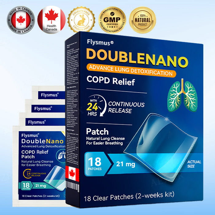 🔥【Official Store】Flysmus® DoubleNano COPD Relief Patch (💝 Cough, wheezing, shortness of breath, sputum, stuffy nose, bronchitis, bronchitis, allergy symptoms, lung discomfort🫁）