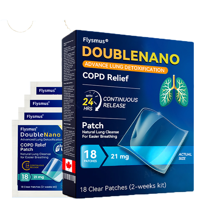 🔥【Official Store】Flysmus® DoubleNano COPD Relief Patch (💝 Cough, wheezing, shortness of breath, sputum, stuffy nose, bronchitis, bronchitis, allergy symptoms, lung discomfort🫁）
