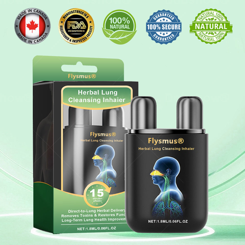 ✅Official Store| 𝙁𝙡𝙮𝙨𝙢𝙪𝙨® 𝐇𝐞𝐫𝐛𝐚𝐥 𝐋𝐮𝐧𝐠 𝐂𝐥𝐞𝐚𝐧𝐬𝐢𝐧𝐠 𝐈𝐧𝐡𝐚𝐢𝐞𝐫(🫁Cough, wheezing, shortness of breath, sputum, stuffy nose, bronchitis, bronchitis, allergy symptoms, lung discomfort💝)