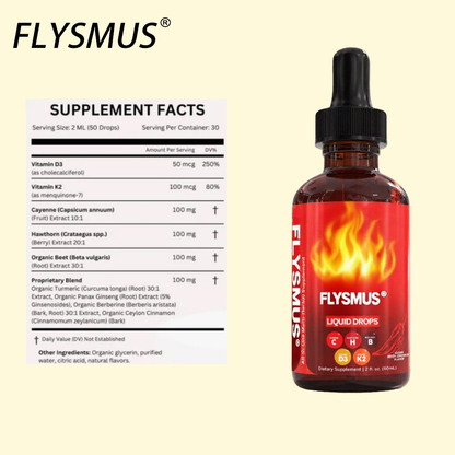 Flysmus® Cayenne Pepper Blood Pressure Support
